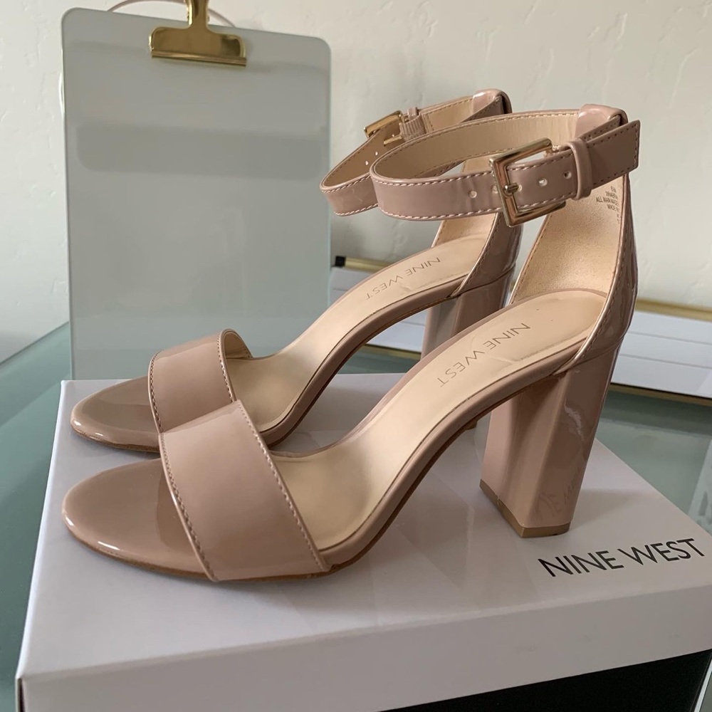 Cream Sandal Heels